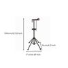 Bike Repair Stand with Tool Tray Rotatable Cycle Workstand