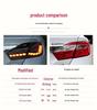 7th Gen Camry (2012-2014) Dragon Scale LED Taillight Assembly with Sequential Turn Signal