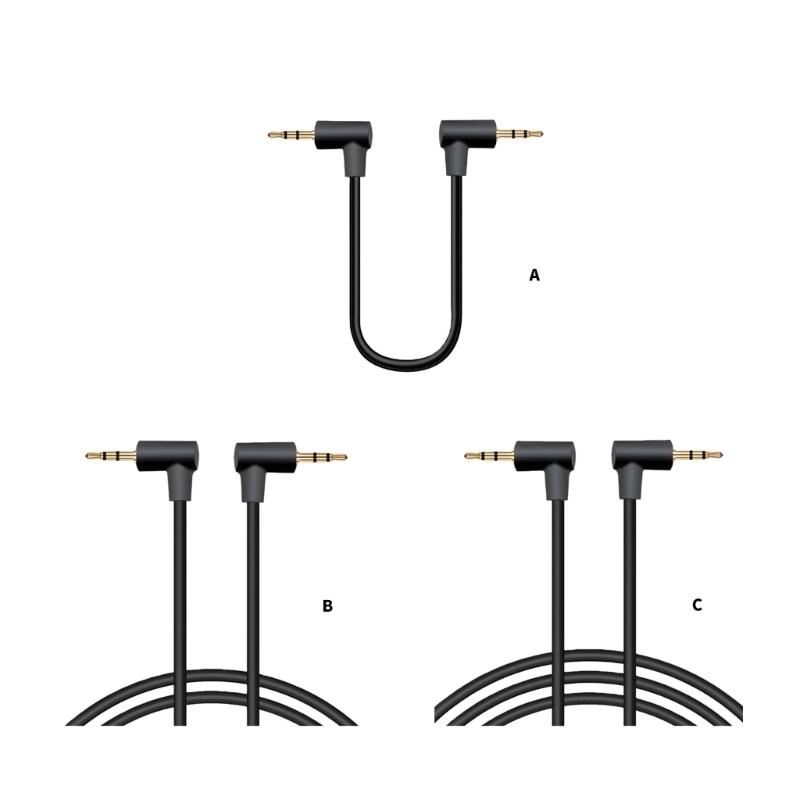 Câble Audio Premium 2,5 mm Câble Auxiliaire 2,5 mm Mâle vers Mâle Stéréo Doté d'un Connecteur Plaqué Or pour une Qualité Sonore Supérieure