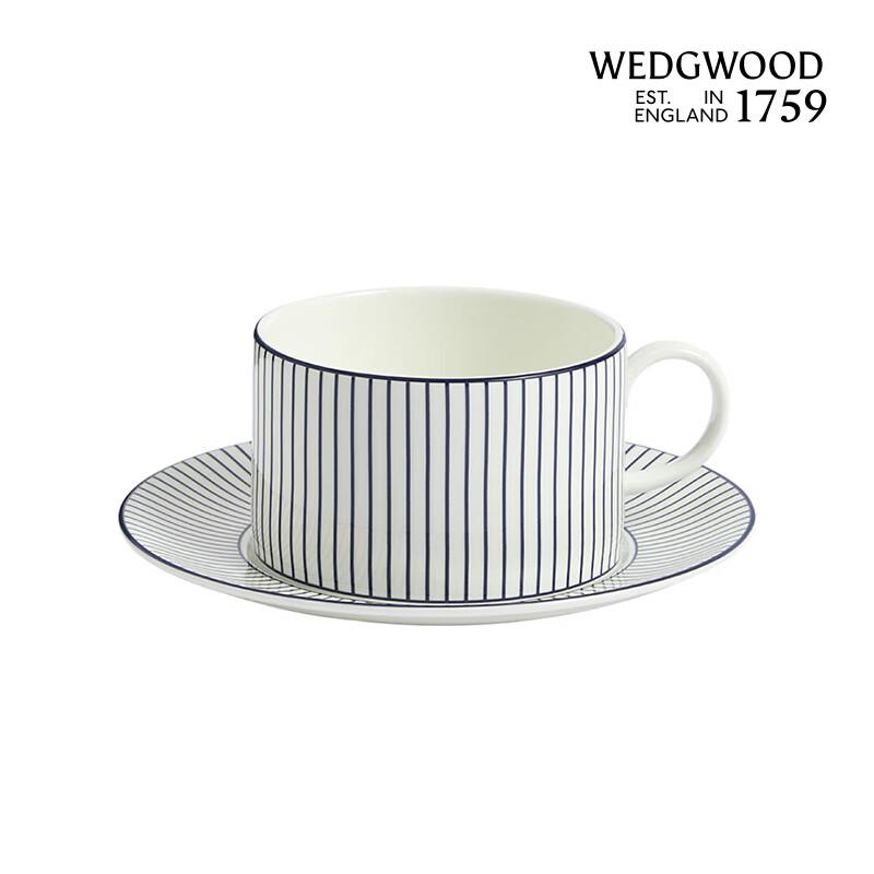 

Wedgwood Geometric Bone China Cup & Saucer