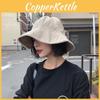 Beige Chic Fisherman Hat With Wide Brim Perfect For Summer Sunshade And Protection Sun