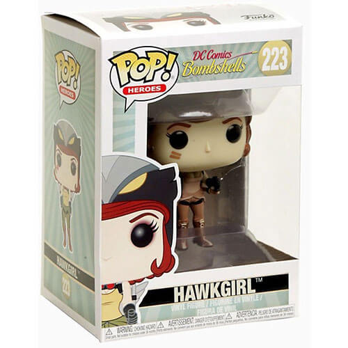 DC Bombshells Hawkgirl Sepia amerikansk eksklusiv pop! Vinyl