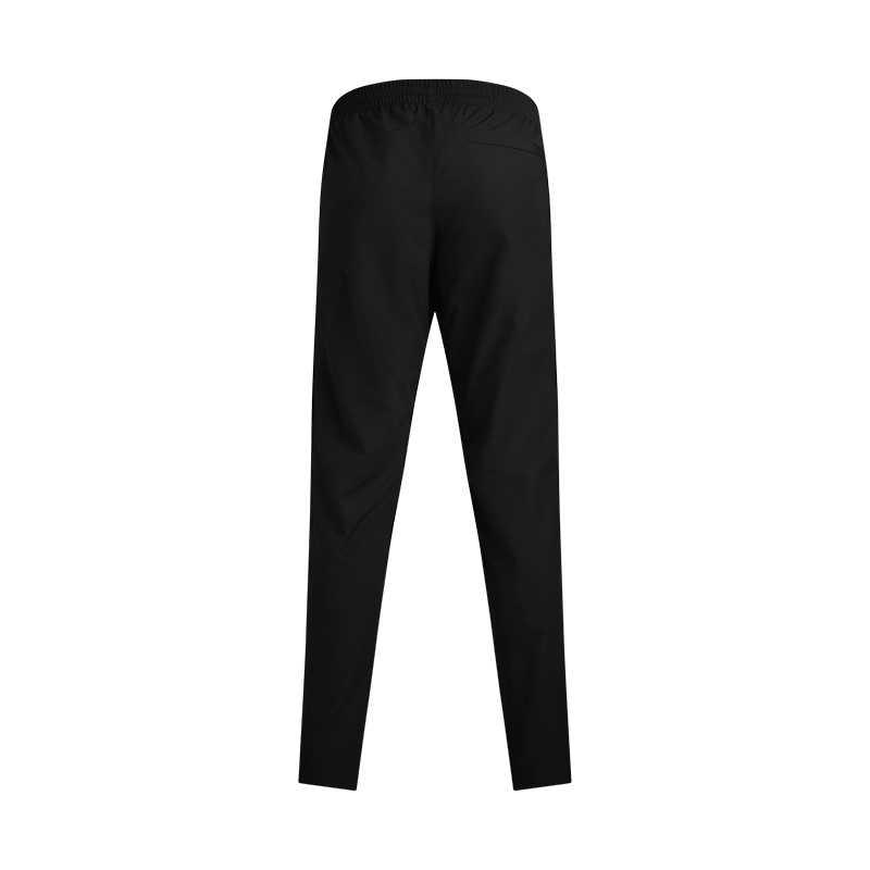 Under Armour Rival Sports Leisure Series Brand Logo Woven Elastic Breathable Casual Pants Men pants Black 1390150-001