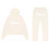 Hip Hop Streetwear Hoodie Pants Set Men Women - Embroidered Letter Print Loose Fit Long Sleeve Unisex Tracksuit