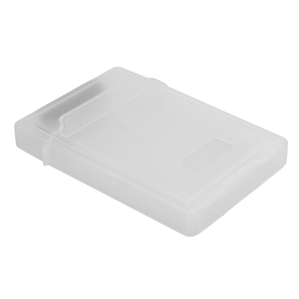 Scatola porta hard disk da 2,5 pollici, materiale ABS, protezione antipolvere e antistatica per HDD SSD (Non nel disco rigido del club)