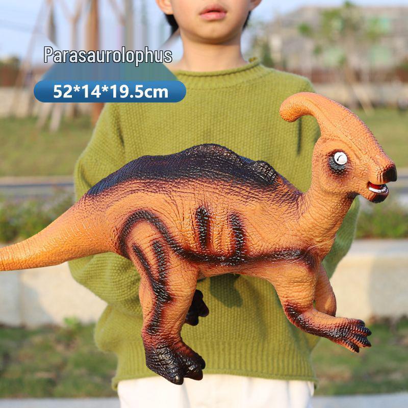 Large Soft Rubber Tyrannosaurus Rex Dinosaur Toy for Kids