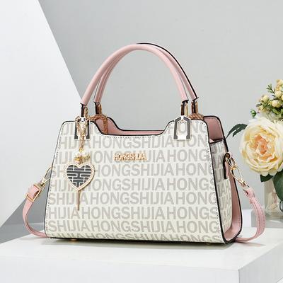 Large Capacity Women's Bag, High-end Women's Mother Bag, Handbag, Letter Printing Shoulder Bag.