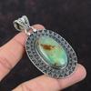 Chrysoprase Pendant Genuine Gemstone Pendant Unique Design Pendant 925 Sterling Silver Pendant Handmade Vintage Pendant Chrysoprase Jewelry