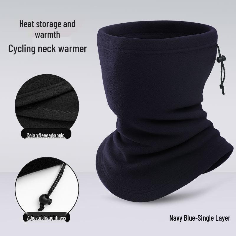 Adjustable Multifunctional Neck Warmer: Windproof Skiing & Cycling Gaiter for Autumn & Winter