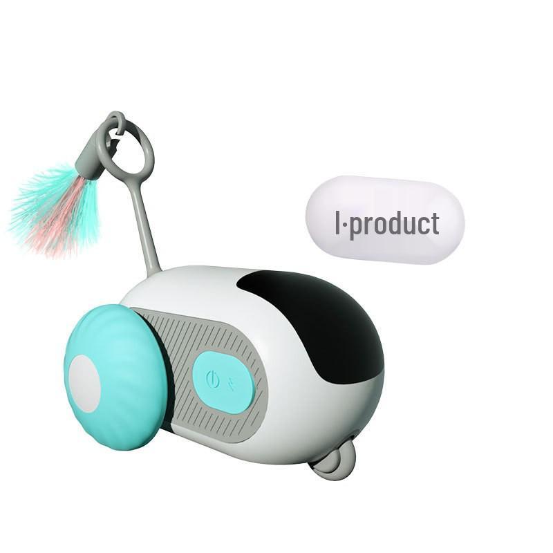 Hračka pro kočky k zavěšení na dveře s motivem orla: Elektrický zvuk vydávající pták pro samostatnou hru a úlevu od nudy