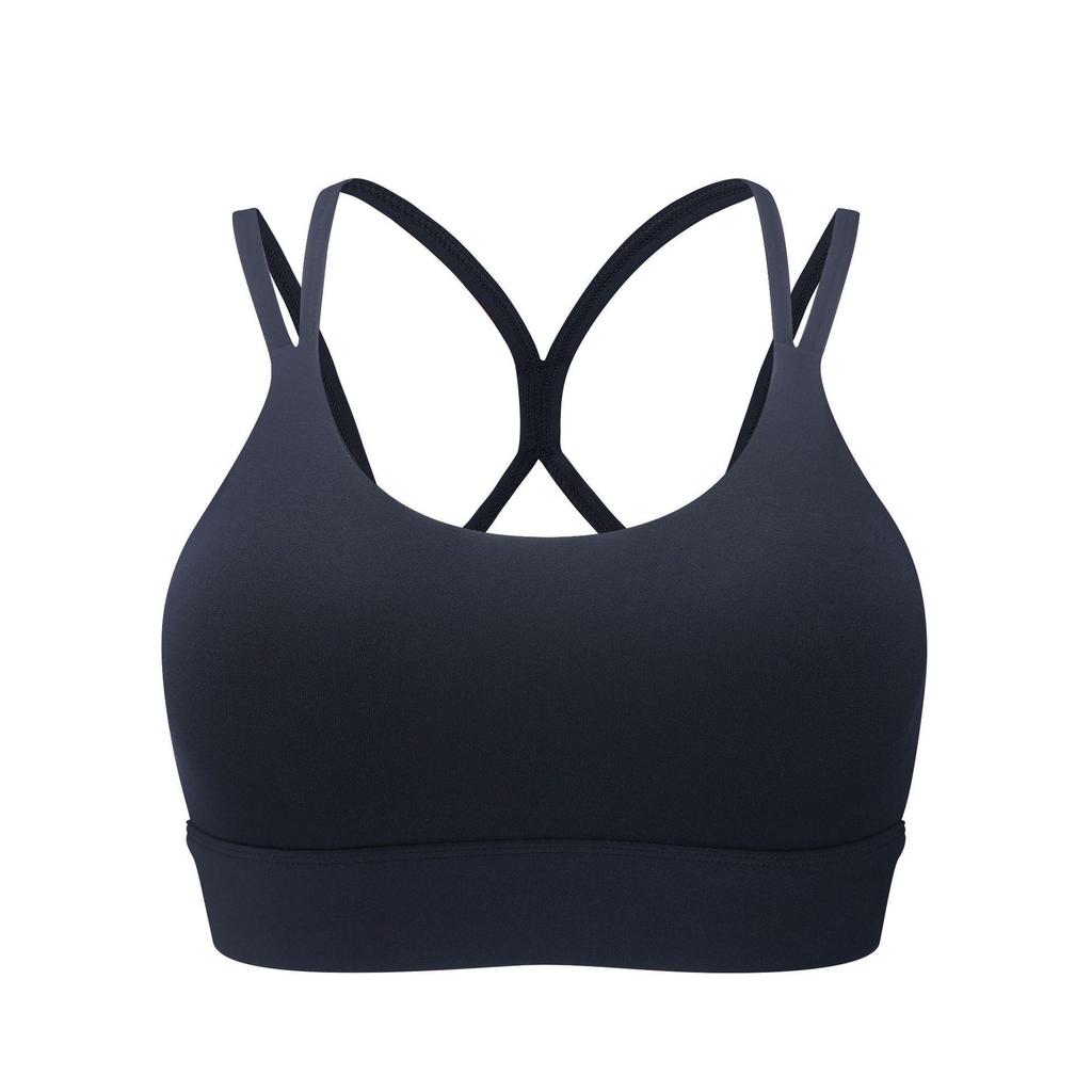 High-Intensity Cross Back Strappy Sports Bra for Women
