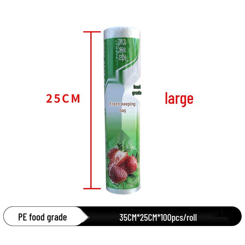 DYMAYKI Food-Grade PE Fresh-Keeping Bags