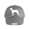 Metal Dog Silhouette Wall Art Home Decor Baseball Cap Fashion Unisex Sunhat Womens Outdoor Sports Snapback Cap