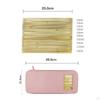 Bamboo Knitting Tools Double Pointed Weave Beginners with Storage Bag Professional Indoor 2.5mm-6mm