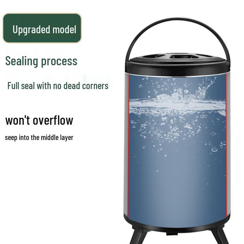 Stainless Steel Insulated Beverage Dispenser with Faucet