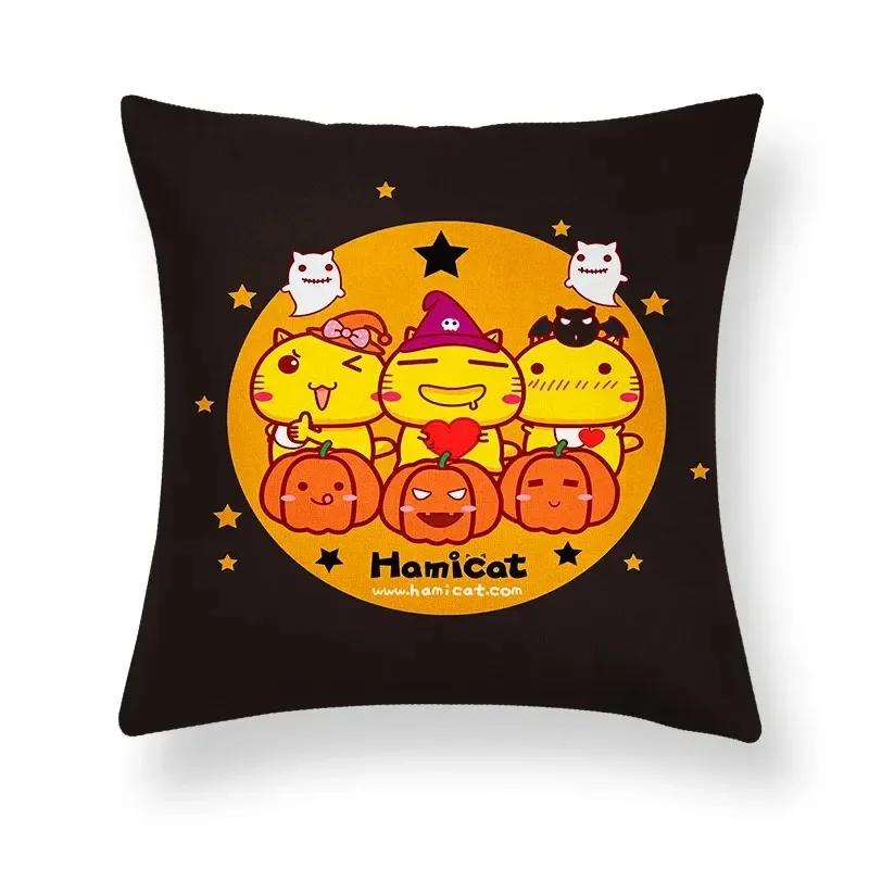 Halloween Horror Ghost Hand Pattern Office Living Room Sofa Car Decorative Pillowcase