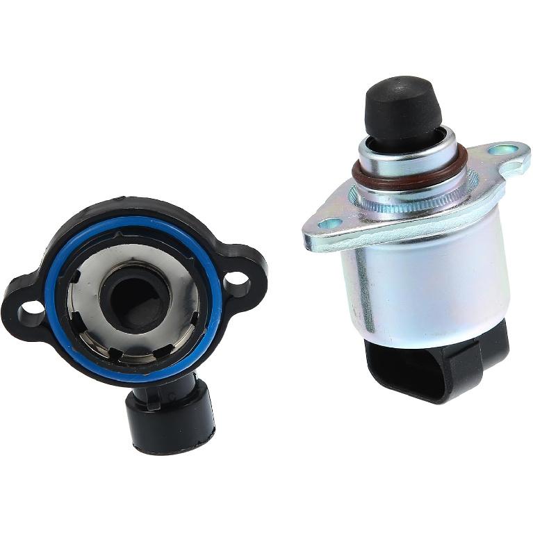 

Throttle Position Sensor 17113578 17113625 Fuel Injection Idle Air Control Valve Set for GMC Savana 1500 1996-2007