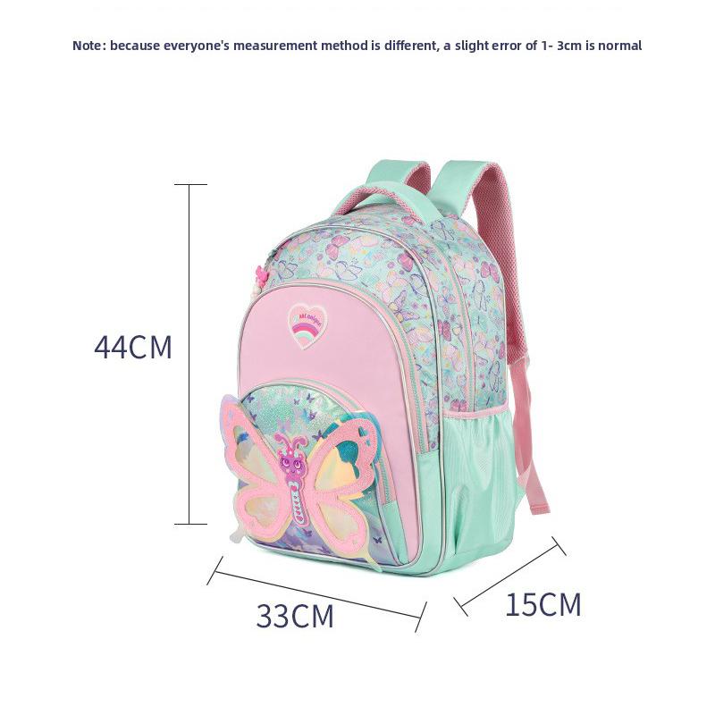 Zaini Scolastici per Bambine Set Borsa Scolastica con Borsa Pranzo Astuccio Zaino per Studenti Elementari Borsa Libri Carina
