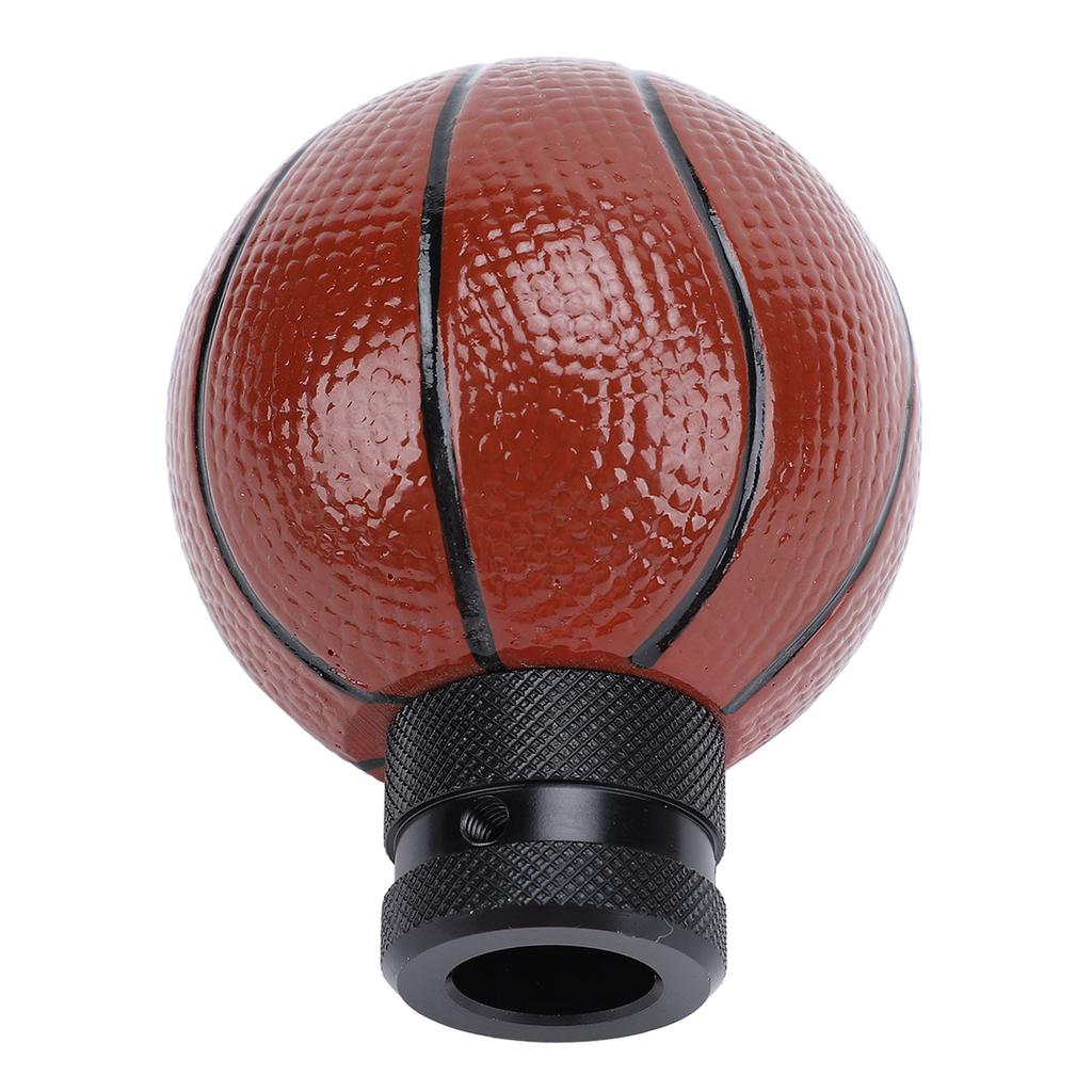 Basketball Gear Shift Knobs Resin Transmission Gear Stick Shifter Lever Head with Colored Paints for Most Manual Cars