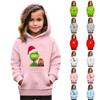 Sweatshirts For Teen Girls Hoodies Long Sleeve Drawstring Pullover Cute Oversized Hoodie Christmas Day