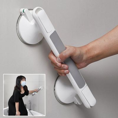Heavy Duty Suction Cup Shower Handle Easy Installation Waterproof Safety Bar for Shower Bathtub Elderly