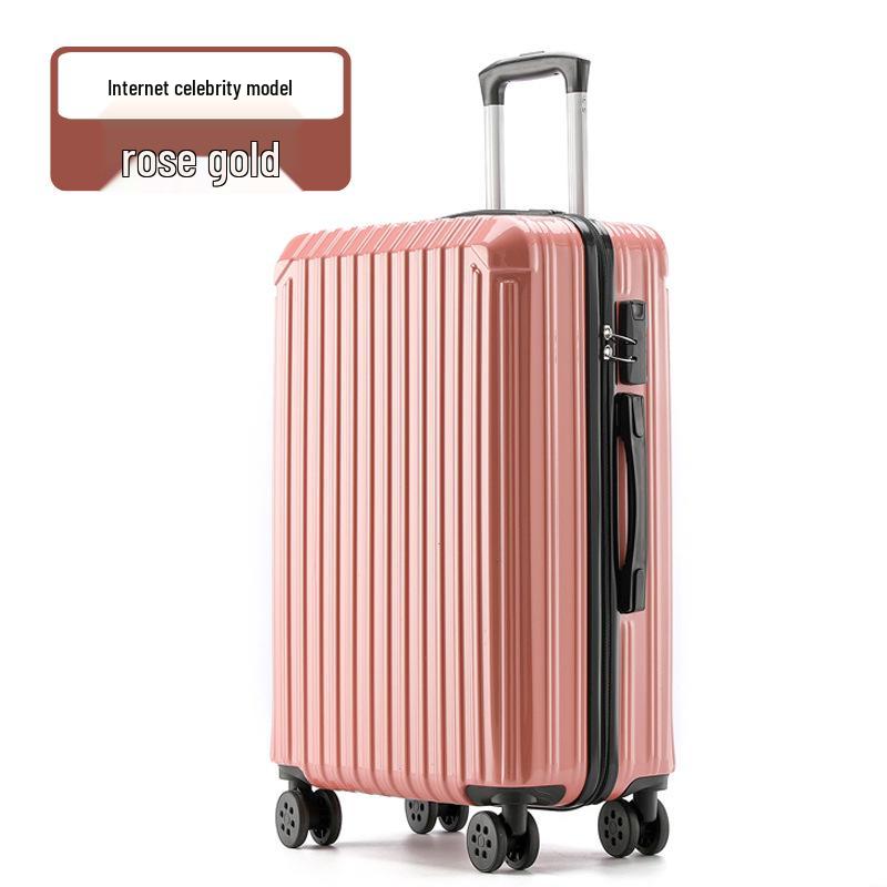 24-Inch Multifunctional Suitcase with Universal Wheels and New Lock System