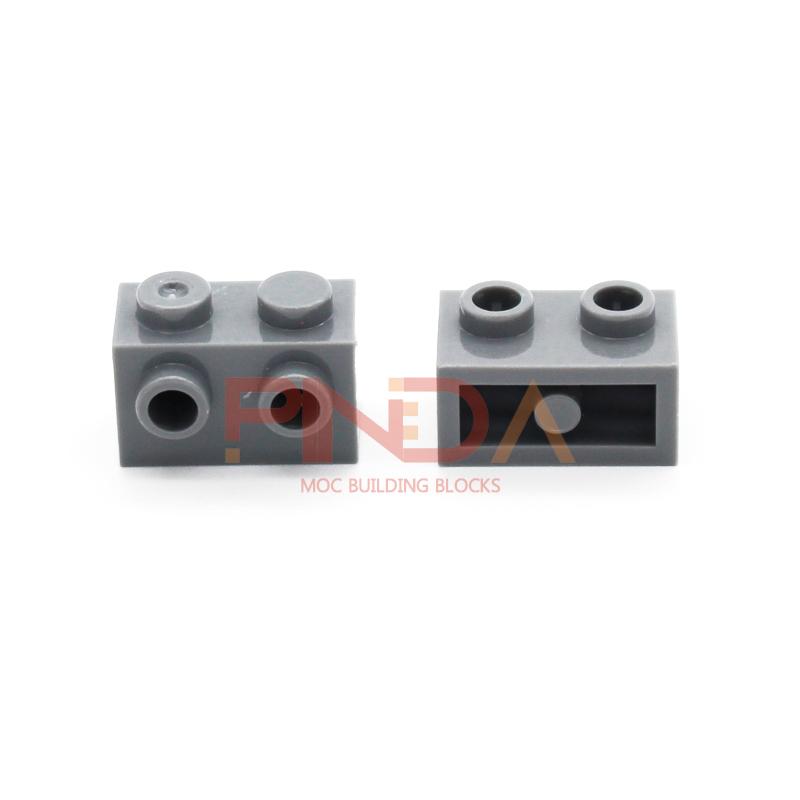 50Pcs Moc 11211 1X2 With Studs On Side Building Blocks Bricks Creative Creative Toys Gifts Developmental Toys