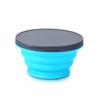 Folding Silicone Bowl Portable Lunch Box Microwave Safe Bento Crisper Retractable Travel Bowl for Instant Noodles Outdoor
