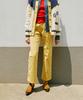 GREENBUTTER Corduroy Semi Boot-Cut Pants (Mustard)