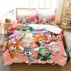 3D Anime Game Miitopia Bedding Set Printed Single Comforter Quilt Bed Cover Duvet Cover Pillow Case 3 Pieces Set Kids Adult Size