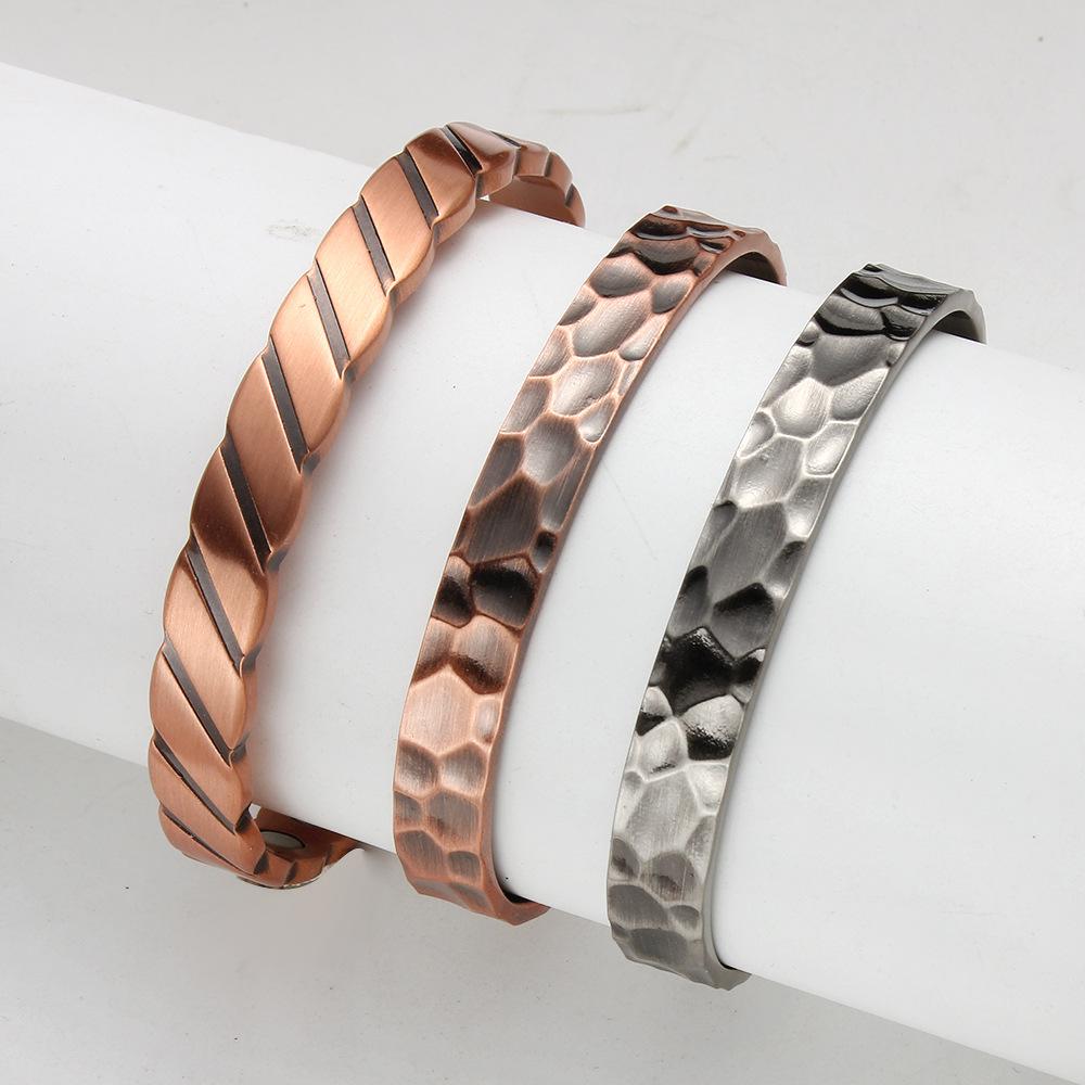Copper Bracelets for Women Pure Copper Magnetic Cuff Bracelet Jewelry Gifts