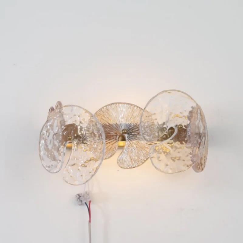 Nordic modern luxury LED chandelier living room dining room bedroom glass chandelier indoor lighting home decoration hanging