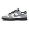 Nike Dunk Low LX Glitter Swoosh Sneakers da Donna Grigio Bianco Grigio Fumo Chiaro HQ3462-191