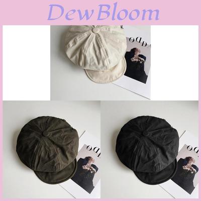 Retro Cotton Octagonal Hat With Wide Brim For Casual And Stylish Women