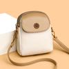 Mobile Phone Bag Women's 2026 New Soft Leather Bag Simple Fashion Versatile Niche Feeling Shoulder Messenger Bag