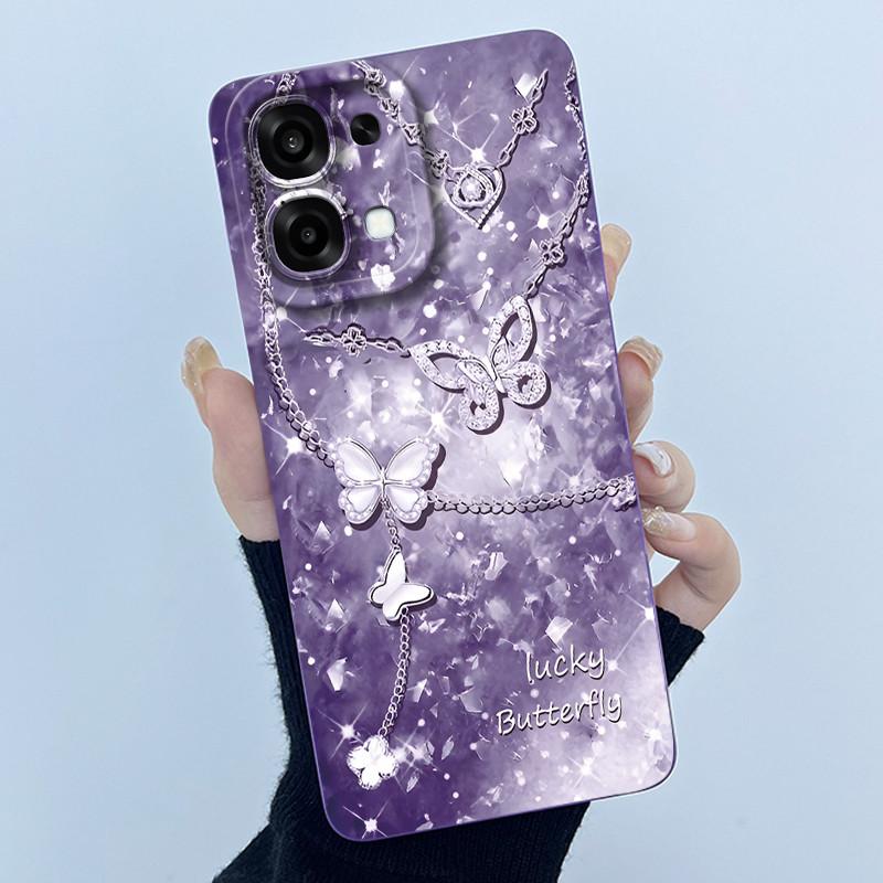 For Oppo A6 Pro 5G 4G Case Fashion Simplicity Oil Painting Floral Silicone Soft Phone Casing New Design Shockproof Back Cover