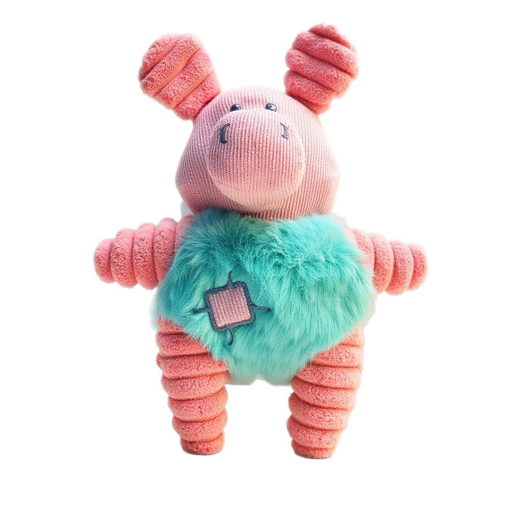 Plush Animal Shape Pet Toy - Molar Chew Resistant Dog Cat Toy, Soft Non-Toxic Interactive Pet Chewing Toy for Puppies