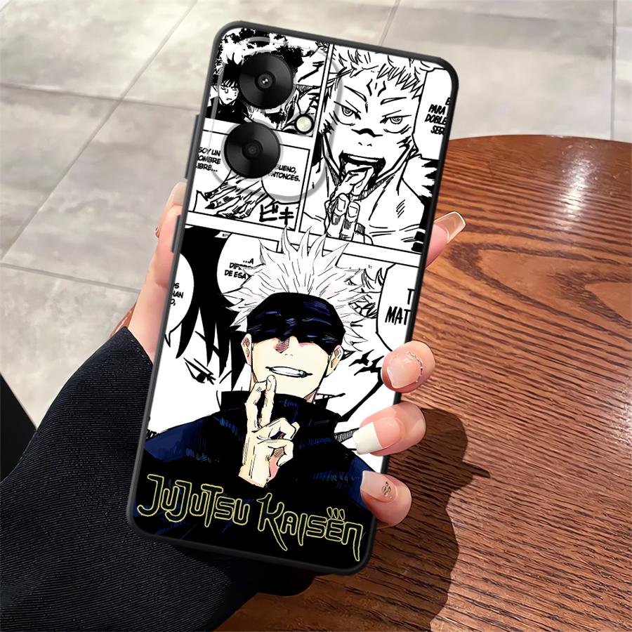 Soft Back Phone Cover Case for Xiaomi Redmi K40 K50 Gaming 12 A1 A2 Plus 12C A5 9A 9C 10 13C 9T K60 Anime  J-Jujutsu K-Kaisen
