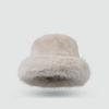 Warm Artificial Fur Hat Fluffy Hat Winter Cap Personality Beanie Hat  Outdoor