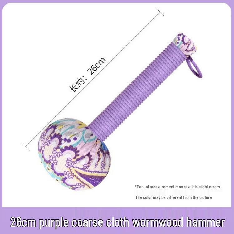 Mugwort Meridian Tapping Hammer: Traditional Souvenir Massage Tool for Neck and Shoulders