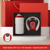 Red Coffee Cup, Power Bank, and Neck Massager Gift Set