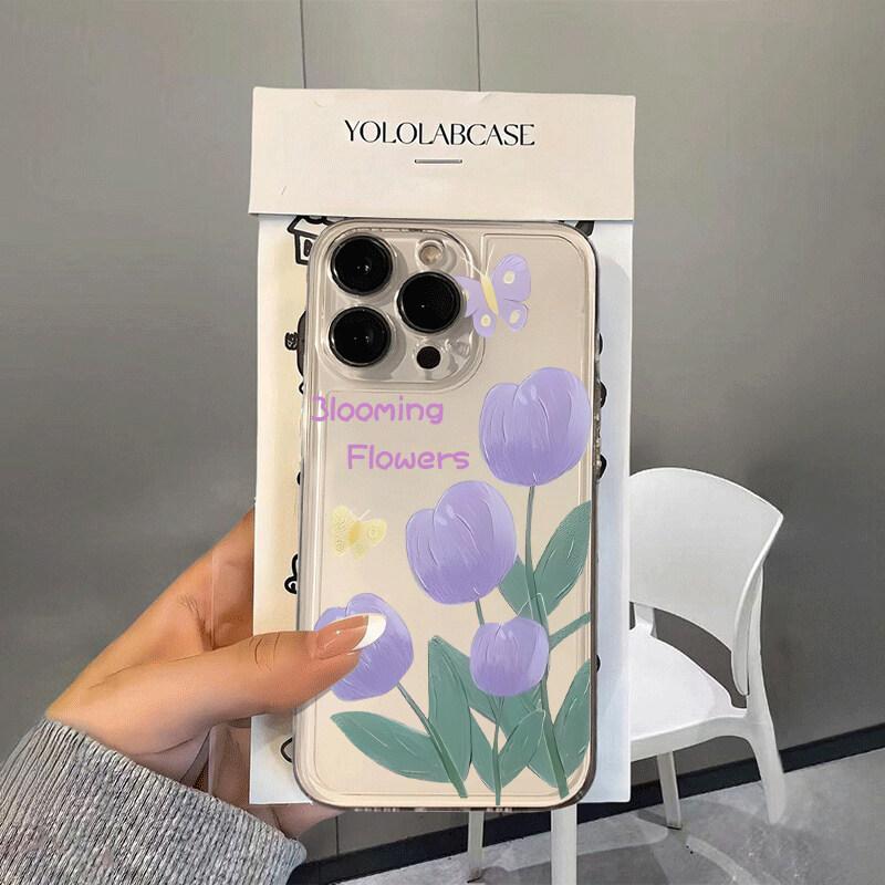 Case For Realme C75 C51 C53 C55 C65 C63 C67 C35 C21Y C25Y C15 C20 C30 C33 C11 C12 8 9 Plus 5 6 7 11 12 Pro cover Flower Soft