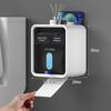 Double-Layer Wall-Mounted Toilet Paper Dispenser