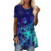 BITCED Women's Fashion Casual Short Sleeve O-Neck Blouses & Shirts