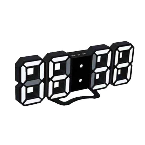 

3D светодиодные USB повтор цифровые настенные часы с температурой будильник домашний декор для гостиной