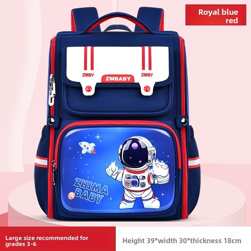 Kids Cartoon School Backpack With Durable Pu Material For Elementary Students