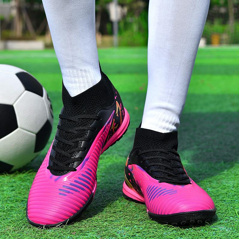 Nuovi Stivali da Calcio da Allenamento Uomo Ultraleggeri Traspiranti Scarpe da Calcio Professionali Morbide Sportive Unisex Tacchetti per Erba Scarpe da Partita