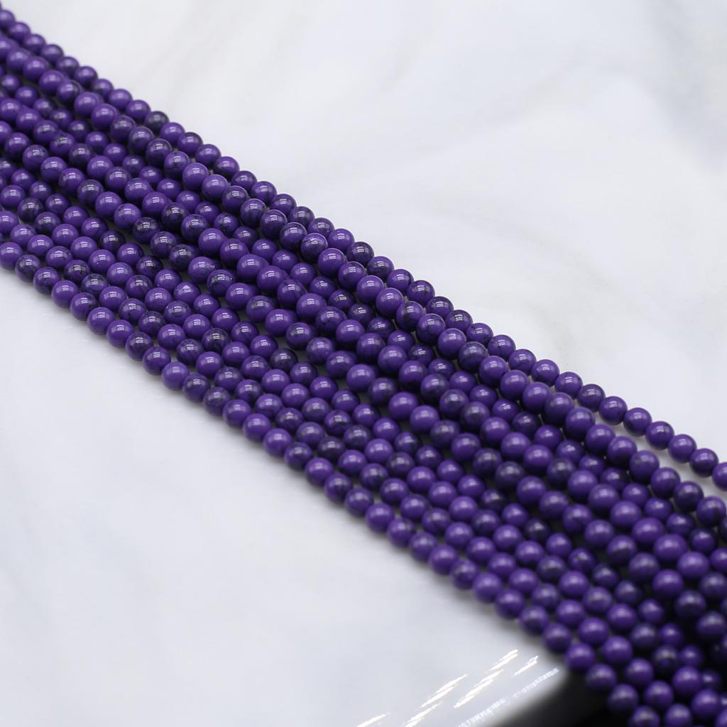 Natural Stone Beads Round Small Beads 3 MM Charms For Jewelry Making DIY Necklace Bracelet Earrings Accessory