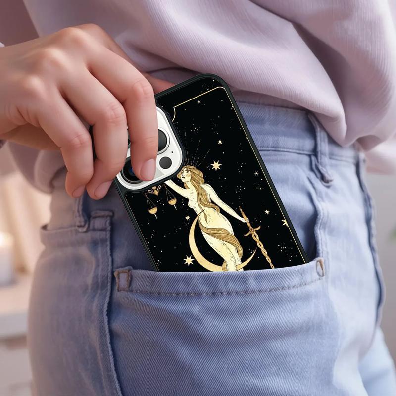 Holy Girl Tarot Capa Phone Case For iPhone 17 Air 15 16e 14 13 Pro Max Coque 12 11 Pro Max PLUS cover