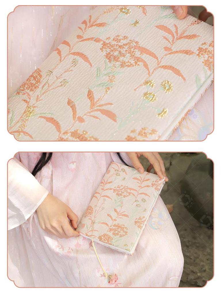 Dandelion Brocade Handmade A5 Notebook Cover
